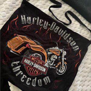 HARLEY DAVIDSON THREEDOM custom 3MonkeyTeeth tote bag